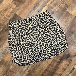 Leopard Print Women's Skort
